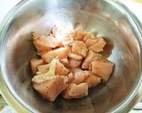 フライパンひとつで簡単！むね肉で酢鶏作り方1写真