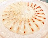 食べるラー油で真鯛のカルパッチョ作り方2写真