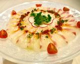 食べるラー油で真鯛のカルパッチョ作り方4写真