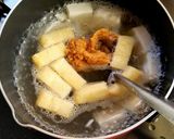 絹ごし豆富と油揚げの味噌汁作り方3写真