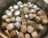 ごぼうコロコロ揚げ作り方3写真
