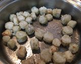 ごぼうコロコロ揚げ作り方4写真