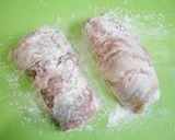 簡単！ツナピーマンの肉巻きフライ作り方3写真