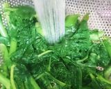 宗田節香る菜花のオリーブ和え作り方2写真