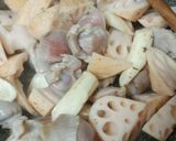 砂肝と根菜のバルサミコ酢炒め作り方5写真