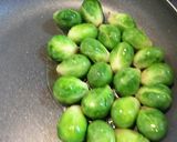 芽キャベツを色よく美味しく作り方3写真