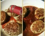 僕が大好きな目玉焼きハンバーグ作り方10写真