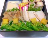 肉巻き 春 デコ弁当 簡単 大人可愛い作り方3写真
