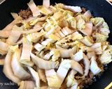 白菜と豆腐のそぼろあんかけ作り方3写真