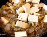 白菜と豆腐のそぼろあんかけ作り方5写真