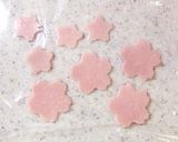 幼稚園 お弁当 オムライス(桜の枝)作り方2写真