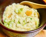 ＊マクロビ＊クスクス雑炊カレー味作り方3写真