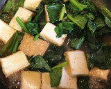 厚揚げとほうれん草のピリ辛味噌炒め作り方4写真