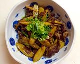 牛肉のしぐれ煮(ごぼう)作り方9写真