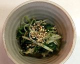 水菜とツナの簡単炒めもの☆作り方3写真