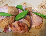 塩麹漬けチキンのオーブン焼き作り方4写真