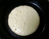 苺とバナナで♪薄焼きオープンパンケーキ作り方4写真