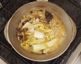 【ひとり鍋】きのこたっぷり鍋作り方6写真