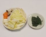【ひとり鍋】たっぷり野菜と和出汁の酒粕鍋作り方1写真