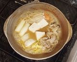 【ひとり鍋】たっぷり野菜と和出汁の酒粕鍋作り方5写真