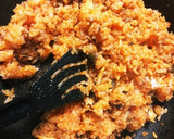 一人のお昼に 半熟卵の手抜きオムライス作り方4写真