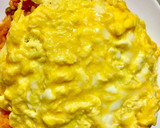 一人のお昼に 半熟卵の手抜きオムライス作り方9写真