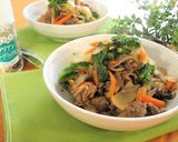 減塩！牛肉と彩り野菜の香味ケチャップ炒め作り方12写真