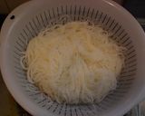 万能ウエイパーでビーフン炒め作り方1写真