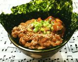 簡単♡海苔で与えるインパク丼♡作り方4写真