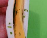 【減量中】簡単！青のりチーズのはんぺん焼作り方2写真