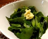 旬の味でおつまみ☆生めかぶの生姜ポン酢！作り方9写真