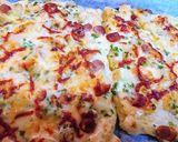時短【お手軽カルボナーラポテトピザパイ】作り方13写真