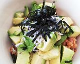 栄養&美肌&整腸UP！納豆アボカド和え作り方1写真