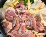 水炊きからの梅たまご雑炊作り方3写真