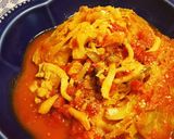 ＊キャベツと鶏肉のトマト煮込み＊作り方6写真