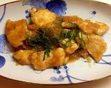 鳥胸肉のみぞれ煮作り方11写真