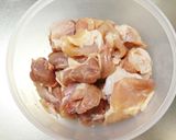 オーブンで揚げ油いらず！鶏もも肉の唐揚げ作り方1写真