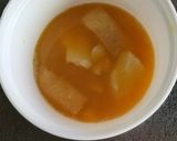 味噌汁で茶碗蒸し作り方6写真