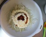 ヤーコンの食べるラー油サラダ作り方2写真