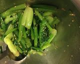 材料は小松菜のみ！簡単で激うまナムル♪作り方4写真