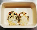 スターウォーズ☆ポーグのキャラ弁♪作り方4写真