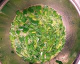 簡単!ニラとひき肉のオムレツ作り方4写真