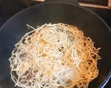 切り干し大根のキムチナポリタン作り方1写真