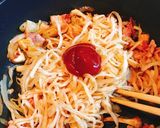 切り干し大根のキムチナポリタン作り方5写真