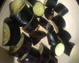 なすの味噌乗せチーズ焼き♡作り方2写真