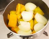 【離乳食中期以降】かぼちゃのスープ作り方1写真