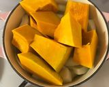 【離乳食中期以降】かぼちゃのスープ作り方3写真