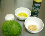 しそとピーナツで!!　ジェノベーゼソース作り方1写真
