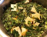 ニラ玉ーぼー豆腐♪丸美屋麻婆豆腐アレンジ作り方3写真