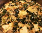 ニラ玉ーぼー豆腐♪丸美屋麻婆豆腐アレンジ作り方4写真